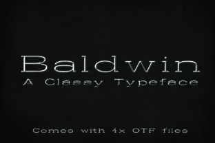 Baldwin: A Timeless Slab Serif Font for Designers