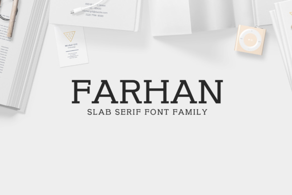 Farhan: A Slab Serif Typeface for Bold and Clear Communication