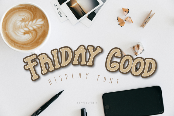 Friday Good: A Chubby Slab Serif Font That Captivates
