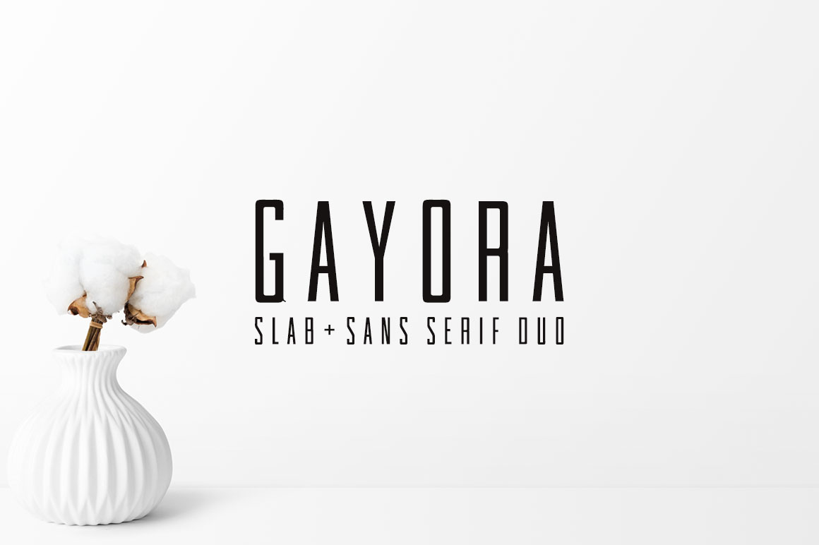 Gayora: A Versatile Font for Elegant and Impactful Design Workflows