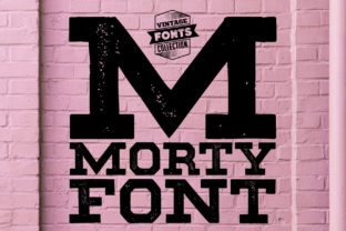 Morty Font: A Bold Slab Serif with a Unique Charm