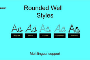 Rounded Well: A Font with a Personal Touch