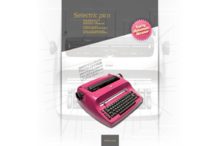 Selectric Pica: A Vintage Slab Serif Font with Typewriter Charm