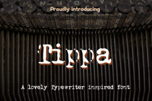 Tippa: A Charming Typewriter Font with a Retro Flair