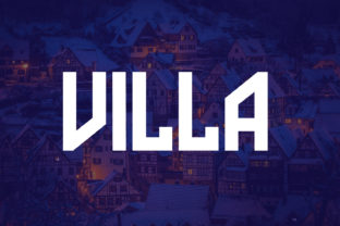 Villa: The Bold Slab Serif Font That Elevates Modern Typography