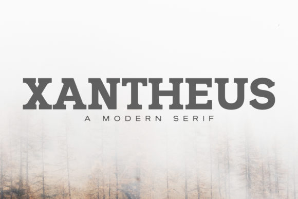 Xantheus Family: A Stylish Font for Versatile Design Needs